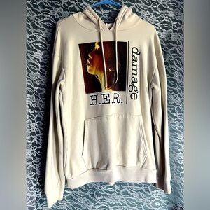 H.E.R. Damage Original Band Merch Hoodie Womens Size Large